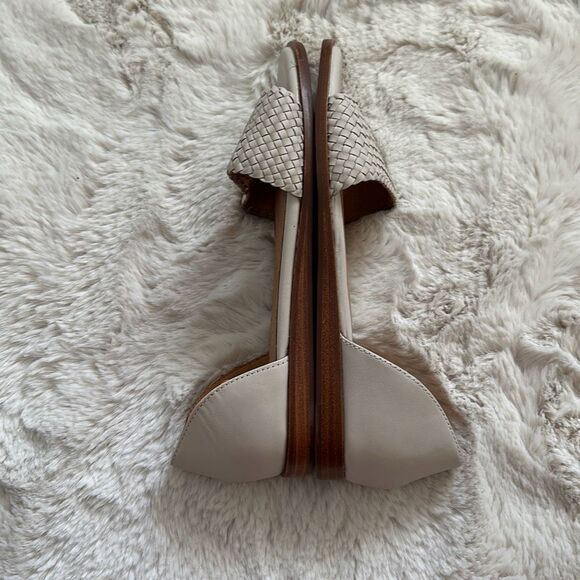 Madewell The Nelda d'Orsay Flat Pale Oyster Size 8.5 - Picture 5 of 7